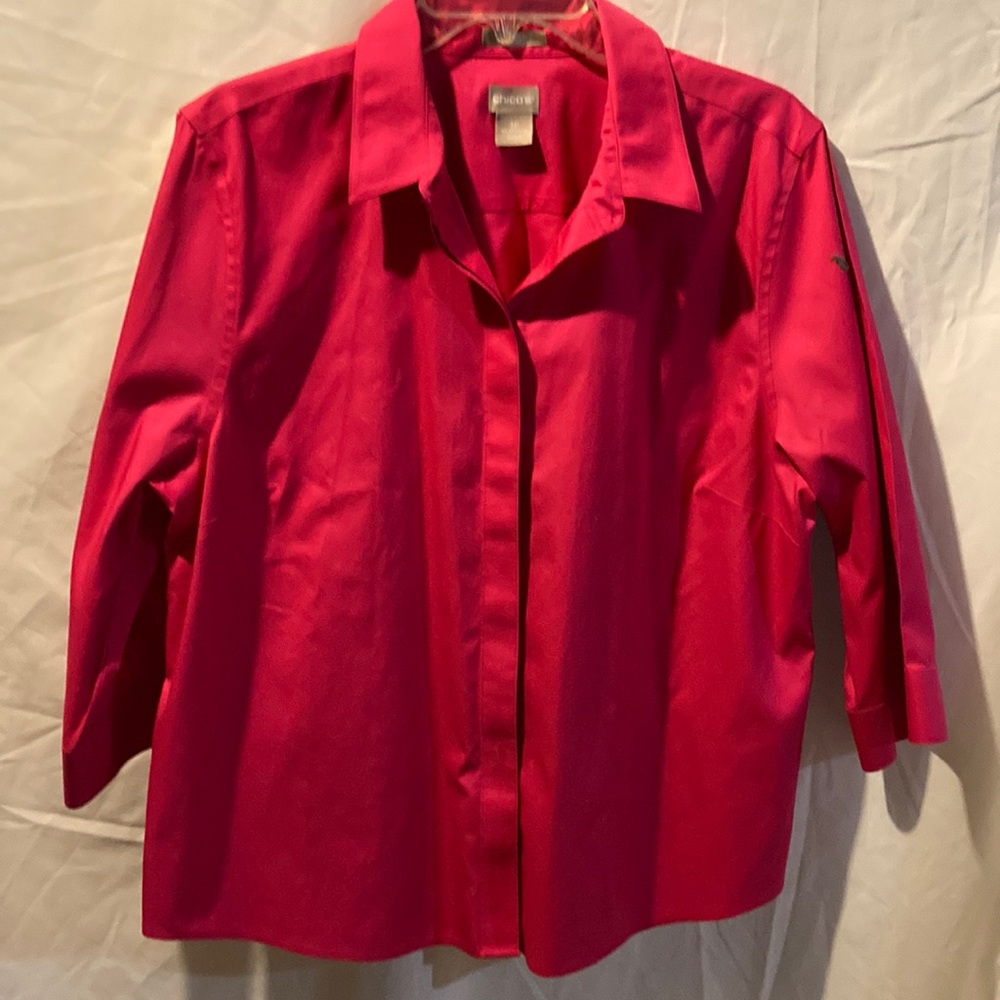 Chico’s no iron shirt